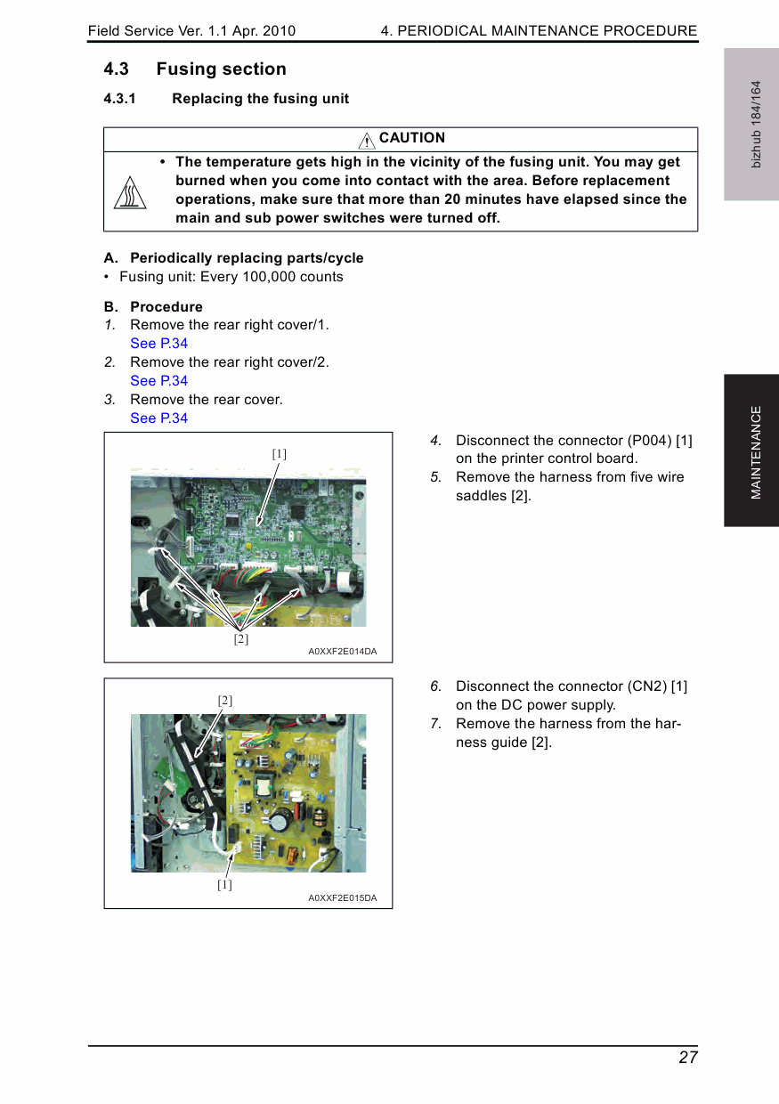 Konica-Minolta bizhub 164 184 FIELD-SERVICE Service Manual-3